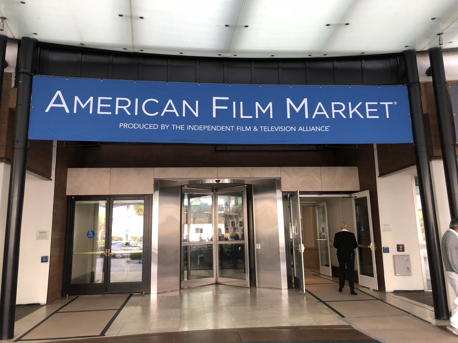 Entrance to the American Film Market in Santa Monica