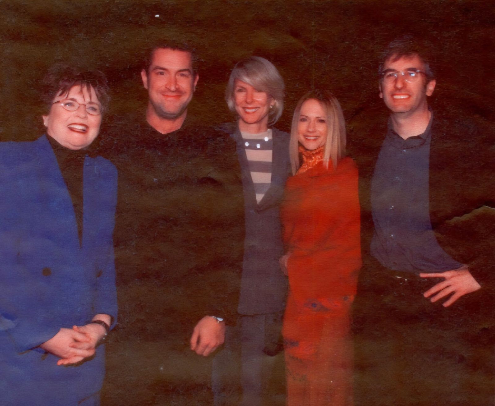 Billie Jean King, Ed Gernon, Susan Lyne, Holly Hunter and Peter A. Sussman