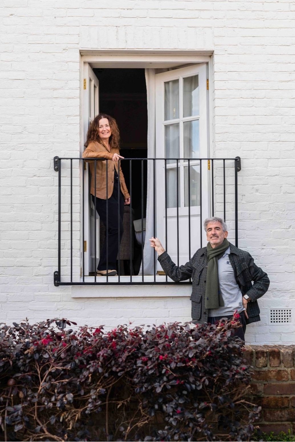 Sara Curran and Peter A. Sussman photographed for Country Life