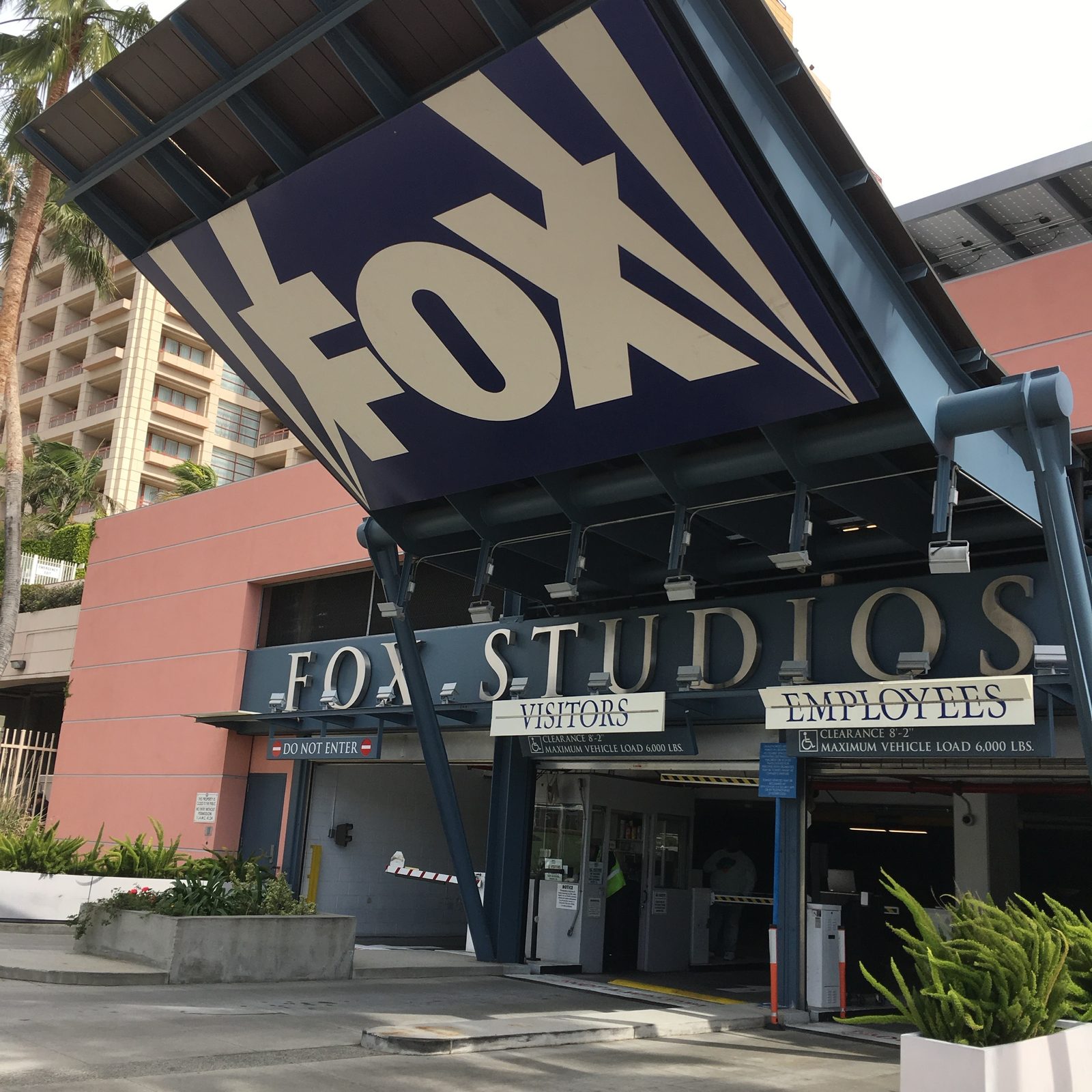 Entrance to Fox Studios