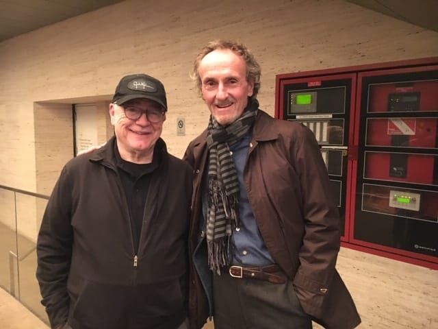 Seaton McLean with Brian Cox
