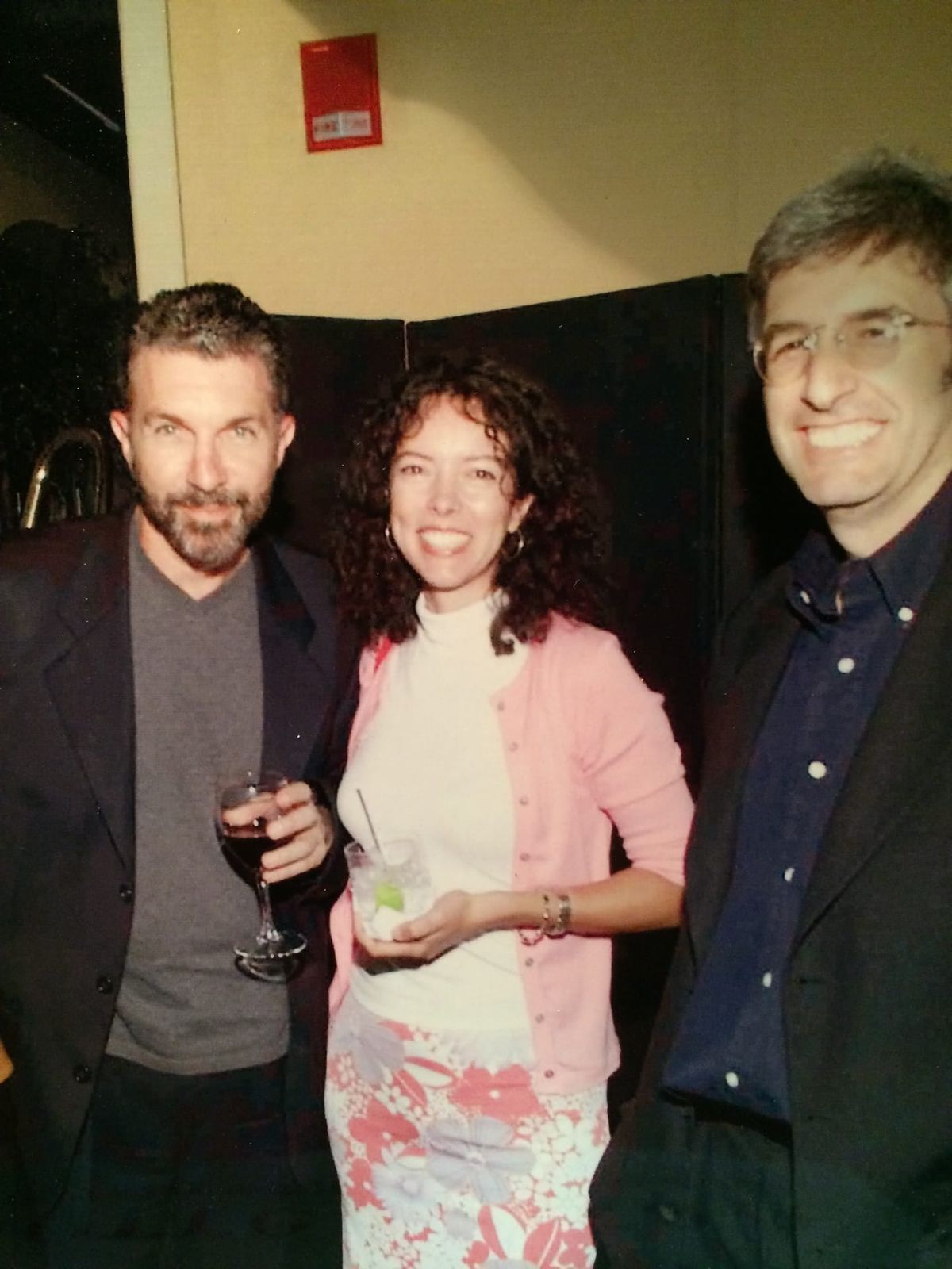 Peter A. Sussman with Bobby Roth and Pam Springsteen