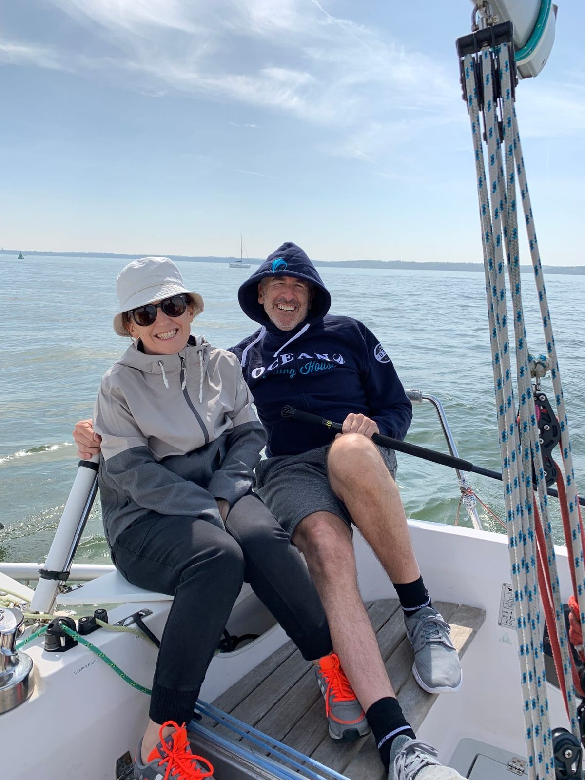 Sailing with Tim Haslam