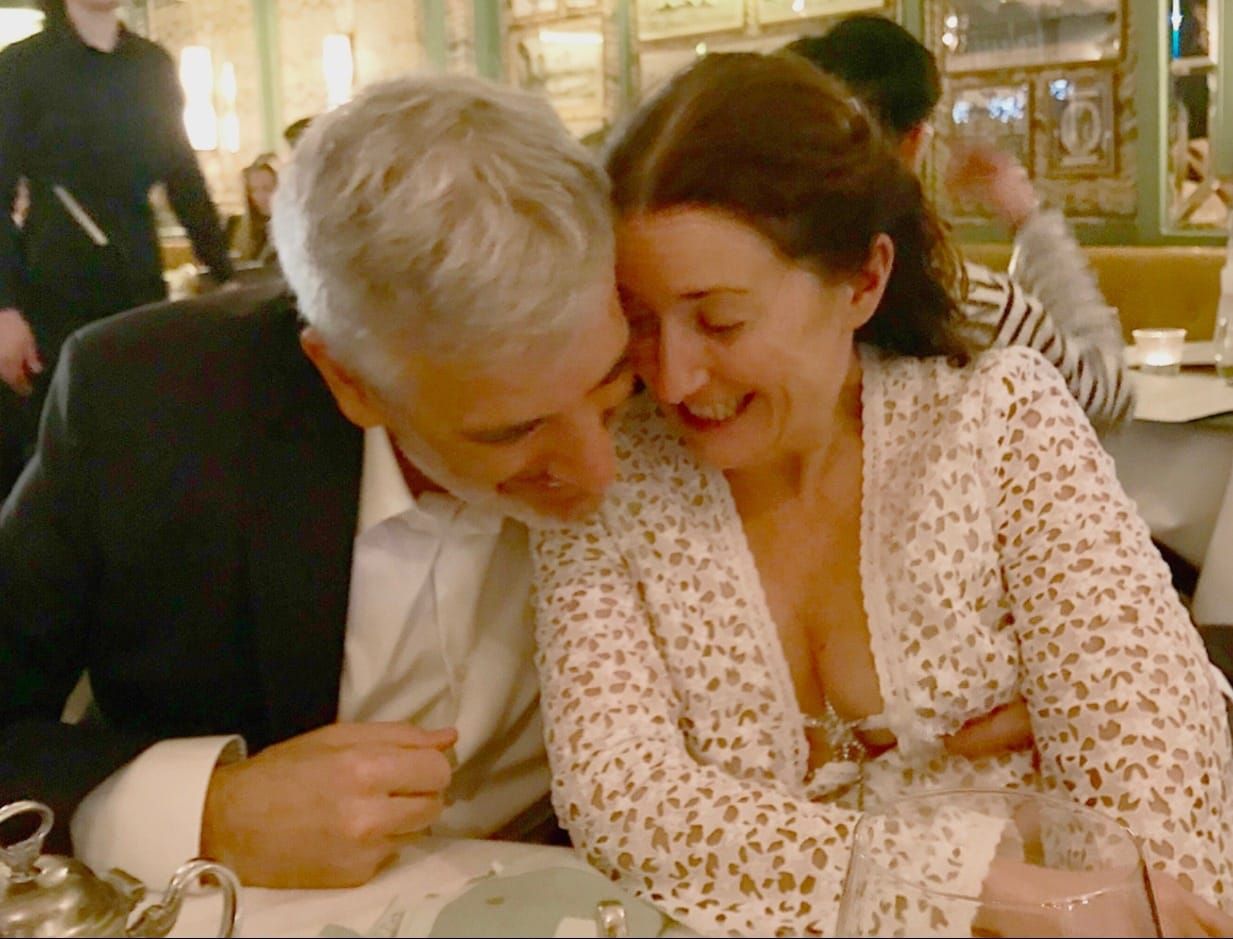 Sara Curran and Peter A. Sussman on their wedding day