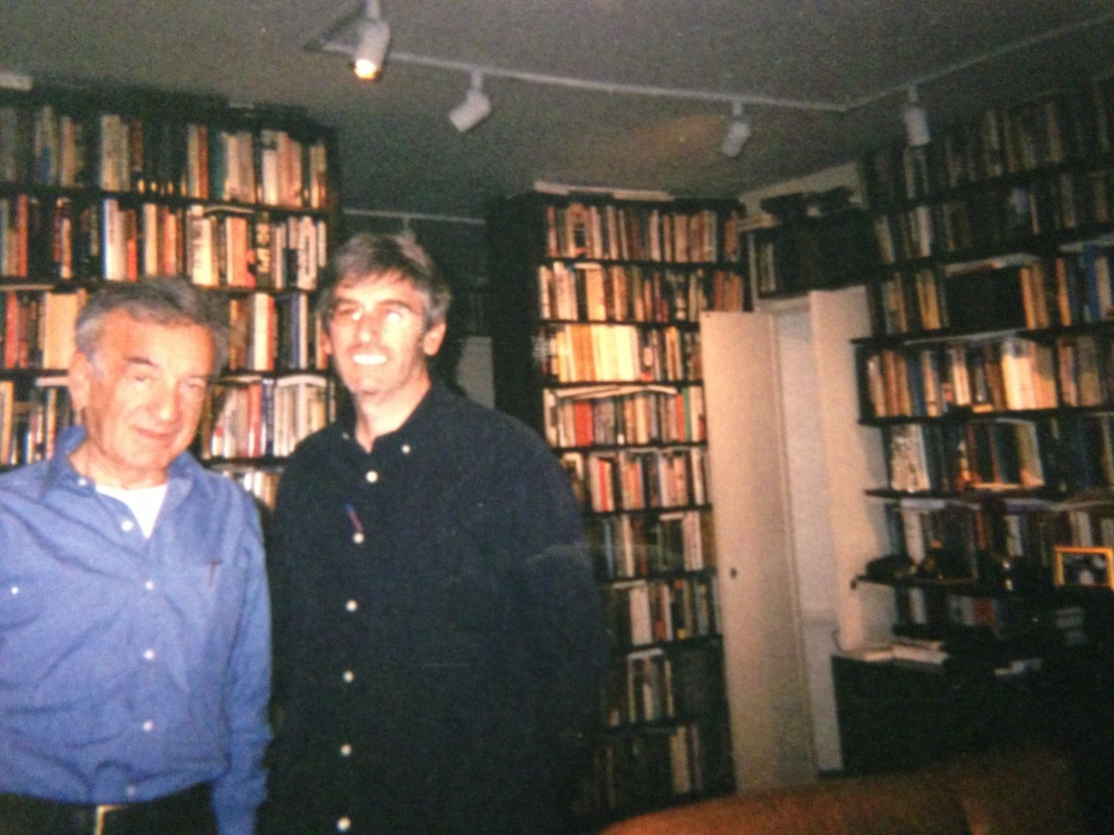 Peter A. Sussman with Simon Wiesenthal